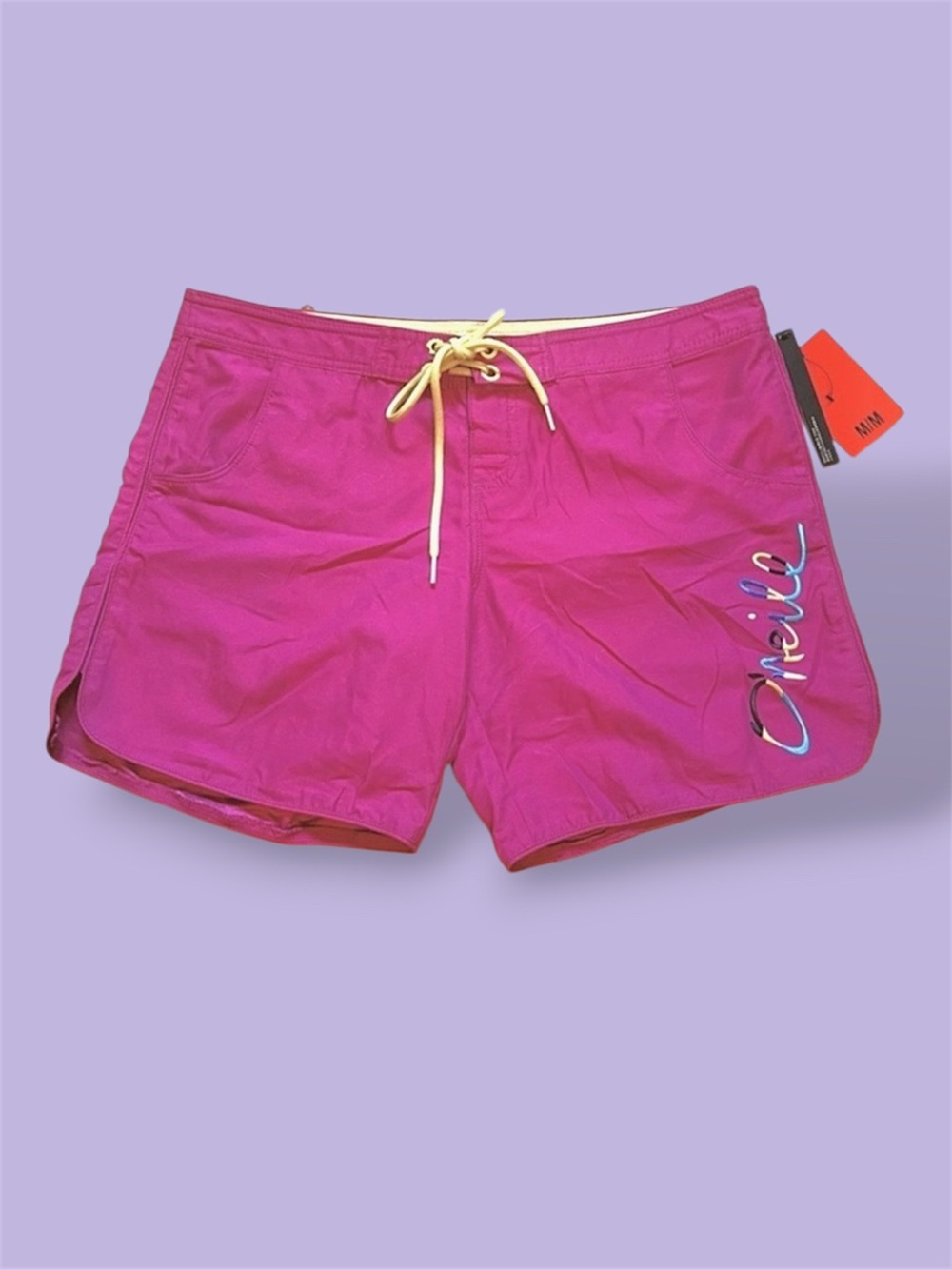 NWT O’Neill Pink Swim Board Shorts Size Medium